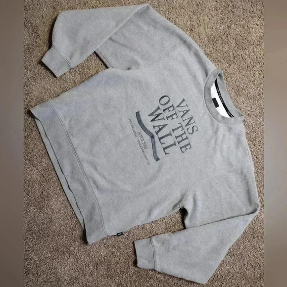 Vans Gray Crewneck pullover sweatshirt - Picture 2 of 10